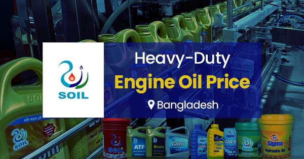 Heavy-duty engine oil price in Bangladesh