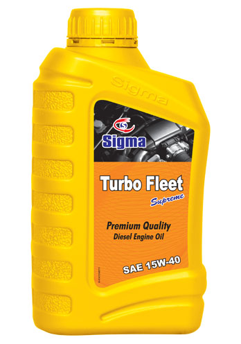 Turbo Fleet Supreme, SAE- 15W40, API:  CI-4/SL 1L