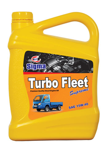 Turbo Fleet Supreme, SAE- 15W40, API:  CI-4/SL 3L