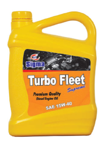 Turbo Fleet Supreme, SAE- 15W40, API:  CI-4/SL 7.5L