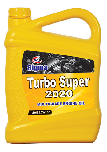 Turbo Super 2020 20W50 API CG-4/SJ 5L