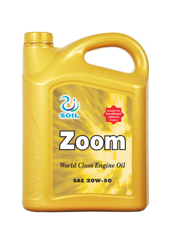 Zoom, SAE-20W50, API: SL/CF-4 Product 4L
