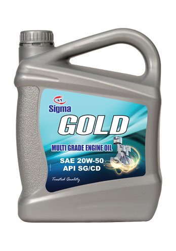 Gold 20W50 API SG/CD Product Gold 20W50 API SG/CD