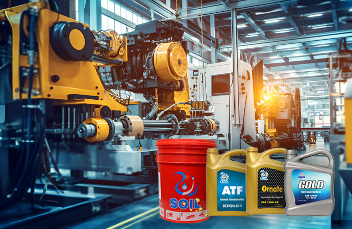 Synthetic oil for industry